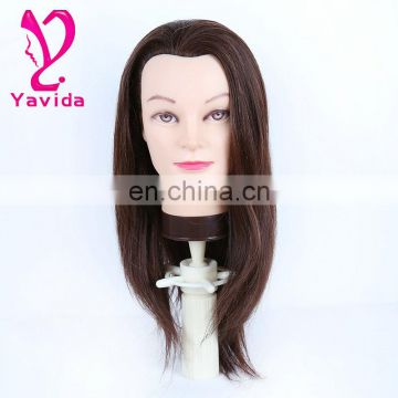 beautiful mannequin wig heads 100%human hair mannequin head size adjustable mannequin head