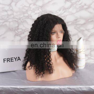Natural Looking Hot Selling Style Full Lace Kinky Curly Human Hair Wigs photo-4