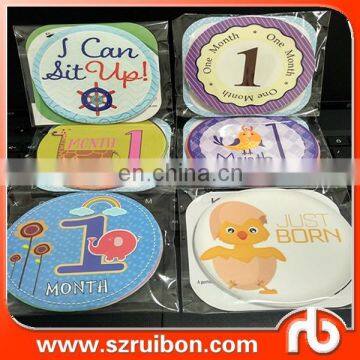 Baby Monthly Stickers With Matt Finish,baby Shower Gift photo-6