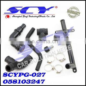 Black Engine Crankcase Breather Hose Pipe Set For VW Golf Jetta Audi TT 0 6A1 032 47 06A103247 0 581 032 47 058103247