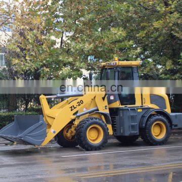 Good Quality!! China ZL20F 2T mini wheel loader