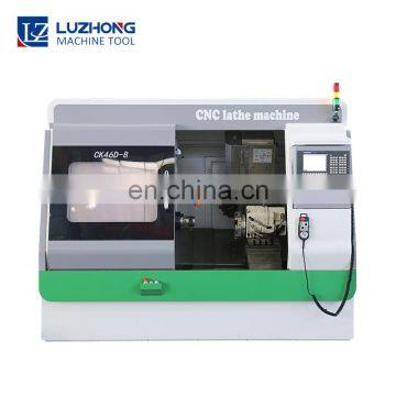 CK46D-8 5 Axis Slant Bed CNC Lathe for Sale With C Axis and Milling Tools photo-2