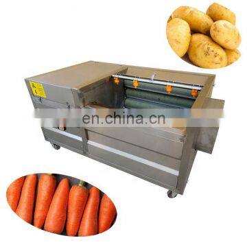 1000kg per hour FruitAndVegetable BrushcleaningWashingMachine