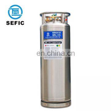 Refillable Steel Liquid Nitrogen/ Oxygen/ Argon Dewar Tank for Sale