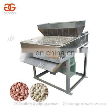 Factory Price Red Skin Peanut Soybean Almond Peeler Making Machinery Groundnut Peeling Machine photo-3