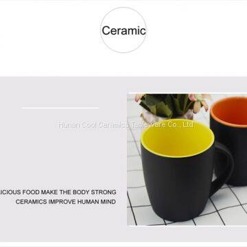 Best price customized matte glazed ceramic mug for travel camping