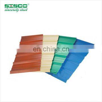 full hard colorful corrugated roofing sheet to zambia