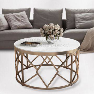 Wholesale Restaurant Furniture Calacutta White Table Top for Living Room photo-5