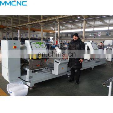 Aluminum and PVC Profile Precision Double Mitre CNC Cutting Saw Machine photo-3