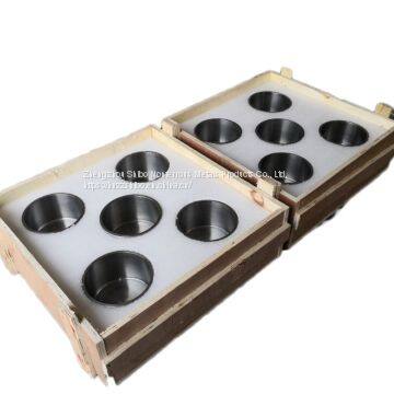 99.95% Molybdenum Crucibles Mostly Exported and Won Good Reputation