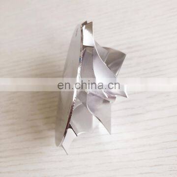 TD05H Reverse 49179-02712 56.24/75.00mm 6+6 Blades Performance Low Blade Turbo Aluminum 2618/milling/ Billet Compressor Wheel photo-4