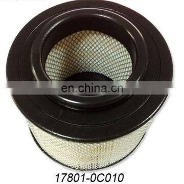 Competitive price engine generator air filter car 17801-0C010