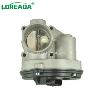 LOREADA 1505642 2S6U9F991FA New 45mm Fuel Injection Throttle Body Assembly For Ford Focus 1.4 C-MAX 1.6 Fiesta MK2 Fusion 1.25L -1.6i