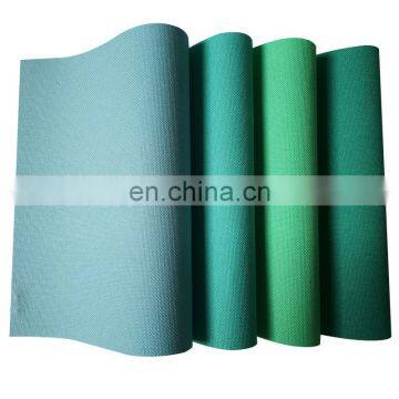 OEM PVC coated 100% polyester dyed plain woven waterproof 300D oxford fabric for backpacks