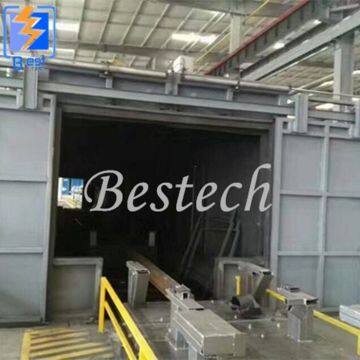 Manual Type Sand Blasting Room for Ship Deck