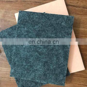 Black Recycle Soundproof Rigid Felt Board Polyester Fiber Acoustic Panel photo-5