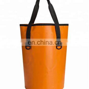 Beach bag with straps Pvc water bucket for camping