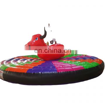 Fashion lightweight Inflatable soft air rodeo Ride games, Outdoor kids playground for sale