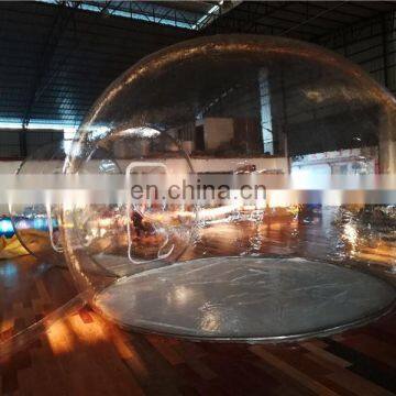 4m Outdoor Portable Clear PVC Steel Pole Inflatable Bubble Camping Tent for Sale