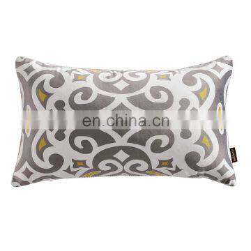 Grid Gray Color Square Cushion for Bedroom Sofa Car photo-7