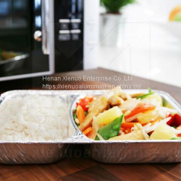 Size can be customized food grade long disposable aluminum foil container