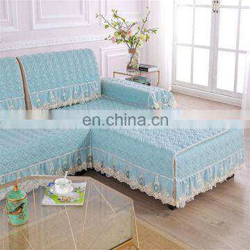 2020 Hot Sale Factory Direct Four Seasons Washed Cotton Fabric Non-slip Sofa Cushion photo-5