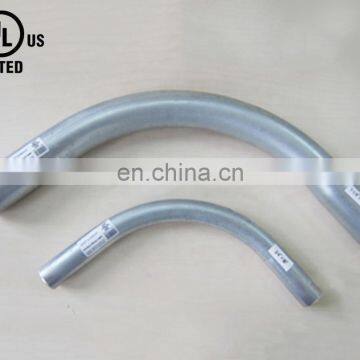 Hot Dip Galvanized EMT Conduit Elbows ERW Seamless Steel Pipe Bends With ANSI Standard UL797 Listed of Conduit Fittings photo-6