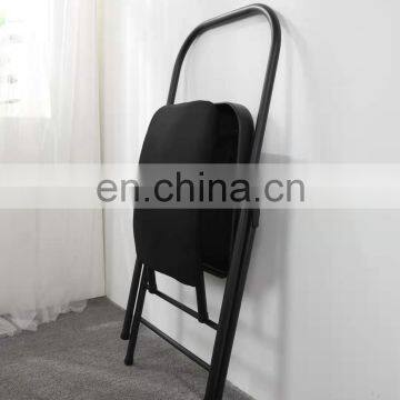 2021 Vivanstar Auxiliary Tool Backless Metal Yoga Folding Steel Chair