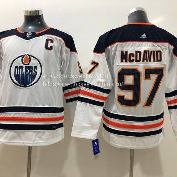 Edmonton Oilers #97 McDavid Kids White Jersey