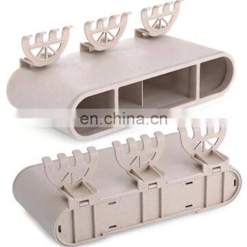 Suction Set Bathroom Plastic Toothpaste Cup Wall Mount Toothbrush Holder photo-5