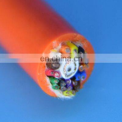 Flexible Kevlar Braid Sewer Camera Cable Waterproof Robotic Cable photo-2