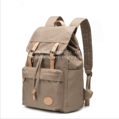 Large Capacity Euramerican Schoolbag Ins Leisure Backpack for Men and Women photo-2