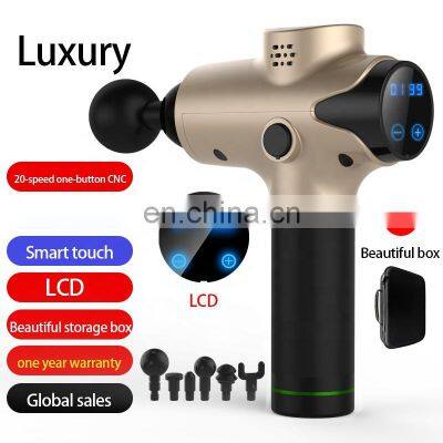 NINGDECRIUS Cordless Deep Muscle 24V Dropshipping 6 Speeds Body Massager Deep Tissue Vibration Massage Gun