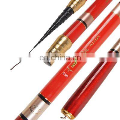 Wholesaler Manufacturer Carbon Pole Fishing Rod Good Price Stream Rod for Freshwater Fishing