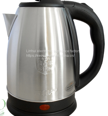 china cheapest stainless steel food grate 304   1.8L electric kettle/electric jug /tea electric pot