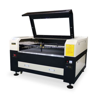 HM-1310 guangdong laser cutting machine acrylic MDF leather fabric laser cutting machine CNC CO2 laser cutting machine