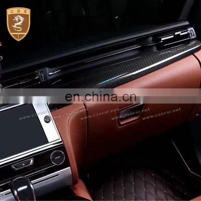 Full Carbon Fiber Interior Trim Dashboard Central Control Inner Door Accessories Suitable For Maserati Quattroporte 2013-2016