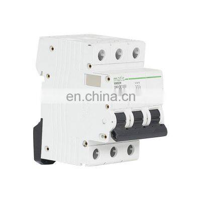 Best Selling Intelligent High Quality Matis MM50H-3P 380V 50/60hz Optional Mcb Mini Circuit Breakers