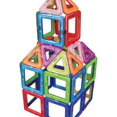 Quality Clear Color Magnet Toy Magnetic Building blocks