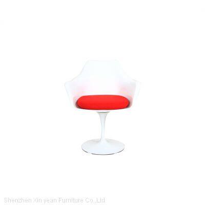 Retro fiberglass tulip chairs white tulip table and chairs tulip swivel dining chairs plus cashmere cushion