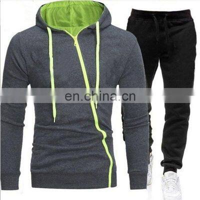 Custom Logo Nice Design Tracksuit for Men Lightweight Polyester Cotton Men's Tracksuits Sets