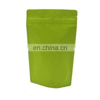 Hot Selling Kraft Pouch Stand Up Paper Zipper Pouch For Food