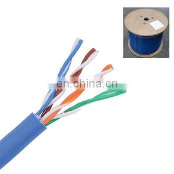 best price high quality Cat5 cat5e utp/ftp lan cable 24awg copper/cca indoor network cable