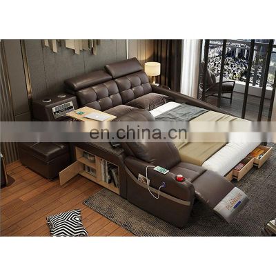 Wholesale Size Customizable Multifunctional Luxurious Adult Adjustable Queen Bed