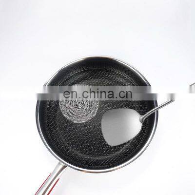 Kitchen Modern Portable Large Industrial Cheap Non Stick Deep 4 Egg Ceramic Frying Pan photo-5