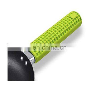 Silicone Hot Handle Holder Pot Handle Mitts Silicone Rubber Handle Covers Hot Insulation Heat Insulated Cookware photo-3