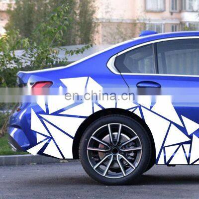 Autoaby 200x60cm  Car SUV Truck Decoration Stickers Triangle Vinyl Decal Car Styling Accessories High Quality Car Stickers