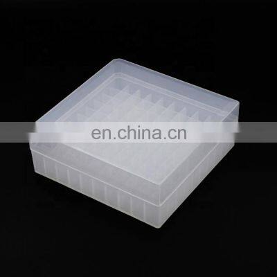 High quality plastic rack for cryovial tube box