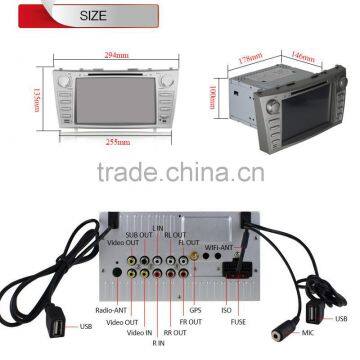 Pure Android 4.4 HD Capacitive Touch Screen Car Radio for Toyota Camry DVD GPS, NAVI , WIFI,BLUETOOTH,SWC,MP3,USB,SD,AUX,3G photo-5