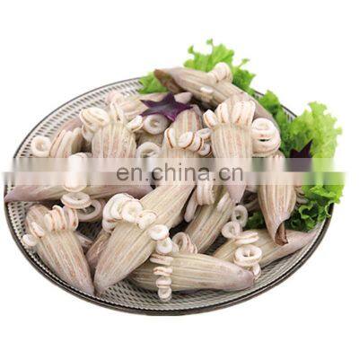 frozen todarodes giant squid black squid wing flower  pineapple cut squid for calamari